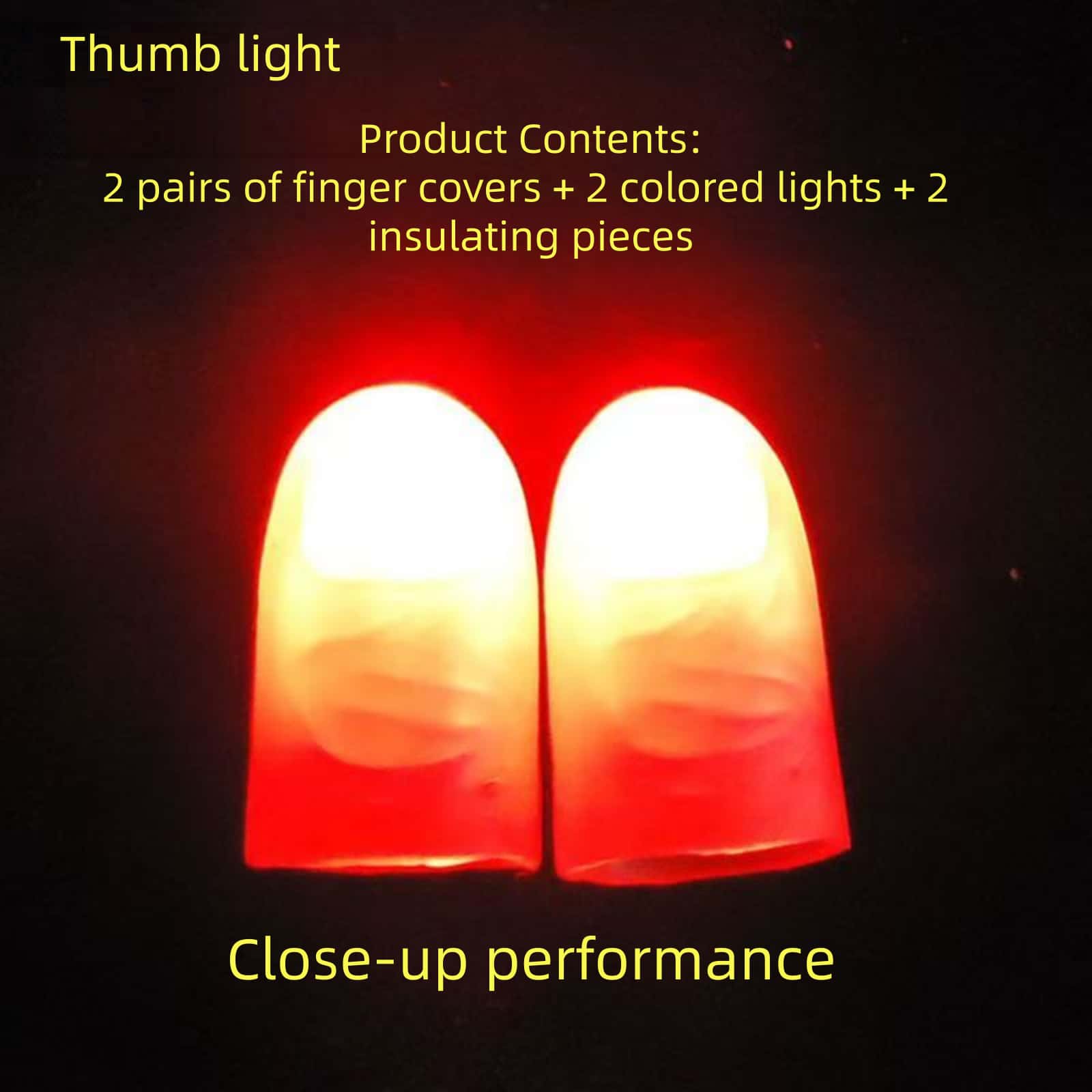 Magic props: Thumb lamp sensor light-emitting finger sleeve - Image 3