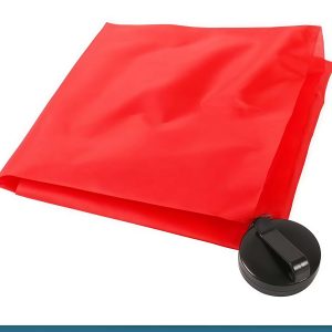 Magic prop: Scarf instantly passes through the pole